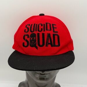 Red and Black Suicide Squad Cap